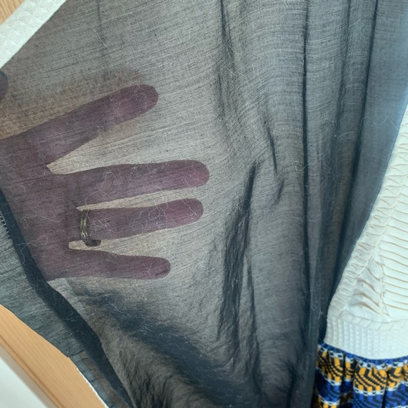 ANTHRO Striped Swing Kimono Cardigan by Amit Aggarwal - Picture 6 of 15